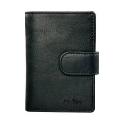 Lavor Δερμάτινη Καρτοθήκη Μαύρη 1-5953